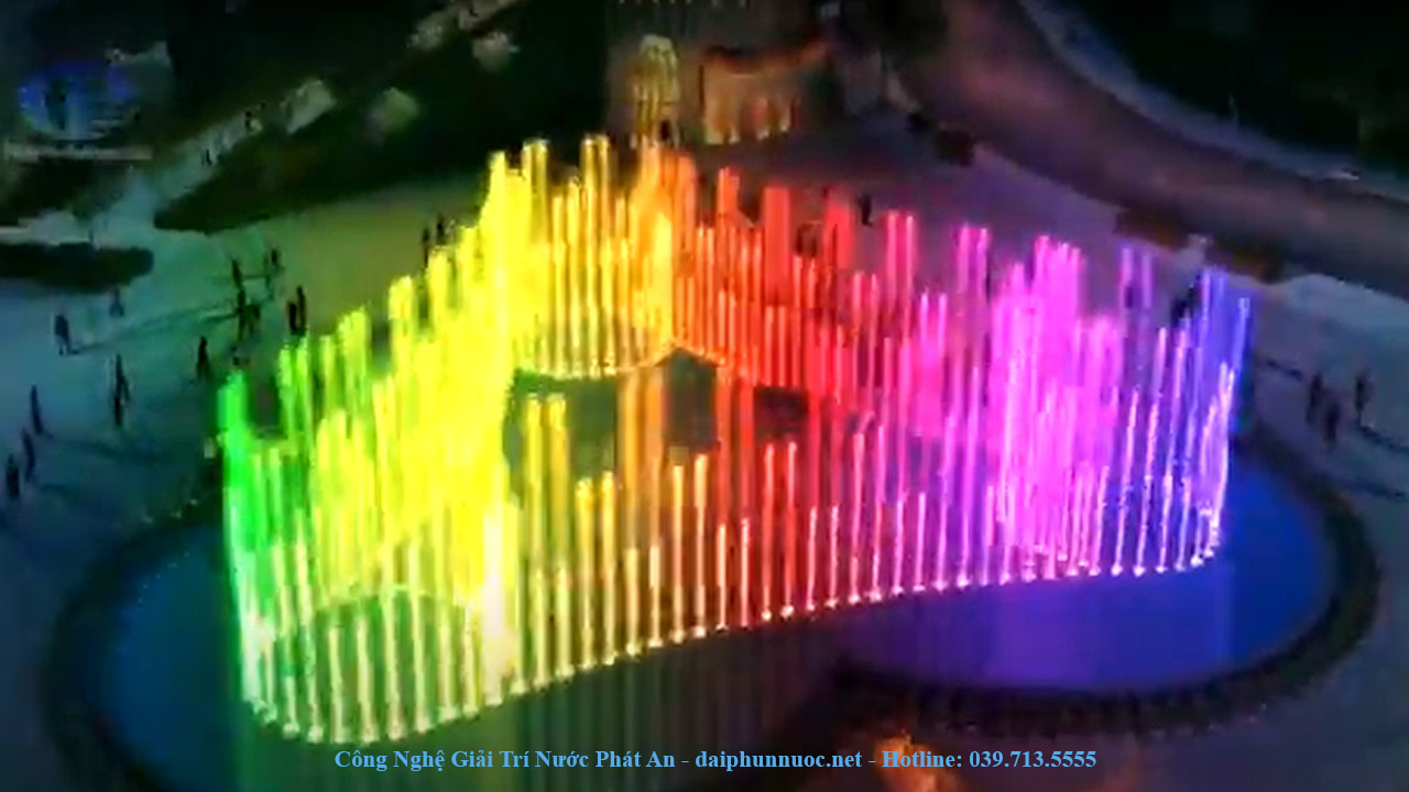 Thiết kế hệ thống nhạc nước mô hình nghệ thuật đẹp nhất 12