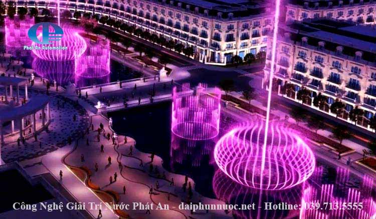 Lợi ích khi lắp đặt đài phun nước khu đô thị 11