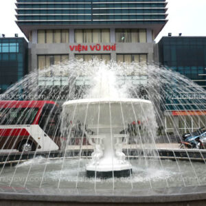 Thi công đài phun nước Viện Vũ Khí Hà Nội 18