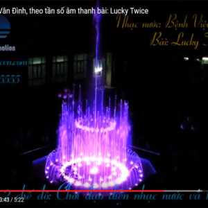 Nhạc nước bệnh viện Vân Đình Hà Nội 11