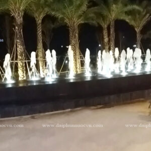 Thi công đài phun nước âm sàn Hòa Lạc  10