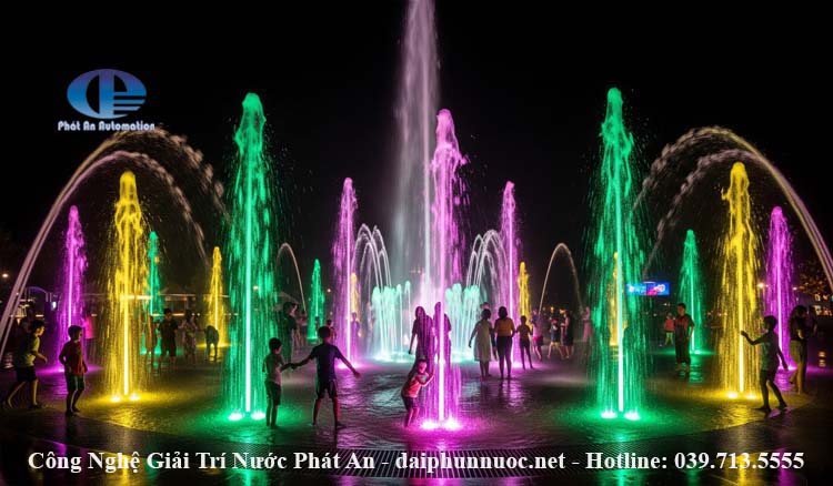 Đài phun nước âm sàn đẹp 10