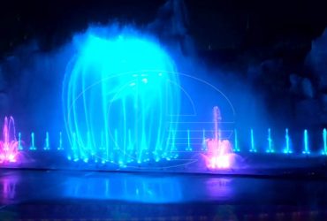 Đài phun nước lập trình nghệ thuật – Sân khấu tuyệt vời cho không gian cảnh quan