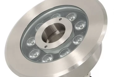 Đèn led âm nước đổi màu cho đài phun nước