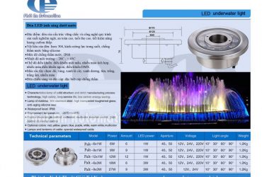 Đèn Led âm nước chuyên dụng SIÊU BỀN GIÁ TỐT NHẤT