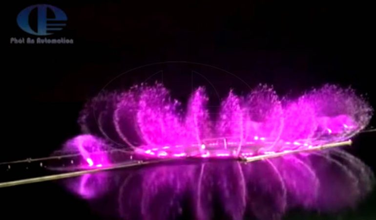 Fountain music – Điều khiển nhạc nước thông minh