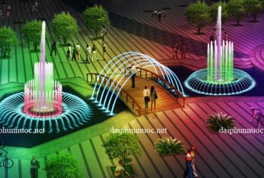 Đài phun nước sân vườn đẹp