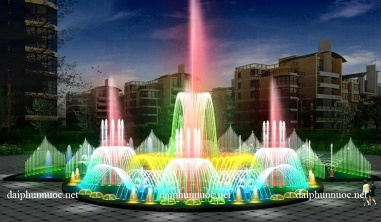Mô hình thiết kế nhạc nước nghệ thuật