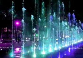 Thi công lắp đặt sàn nhạc nước nhanh chóng, tiết kiệm