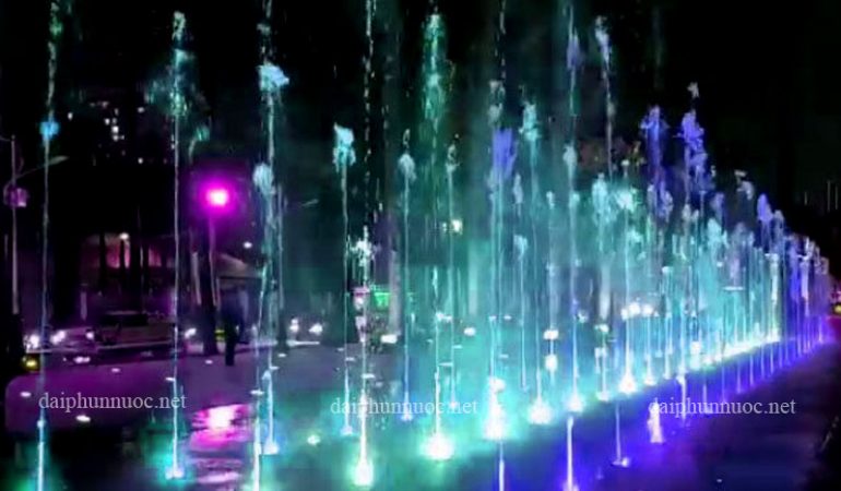 Thi công lắp đặt sàn nhạc nước nhanh chóng, tiết kiệm
